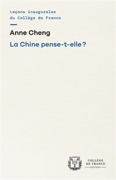La Chine pense-t-elle ?