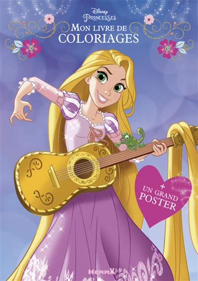Disney princesses : mon livre de coloriages