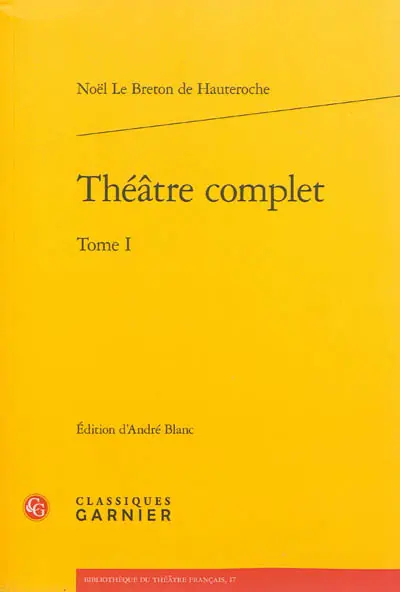 Théâtre complet