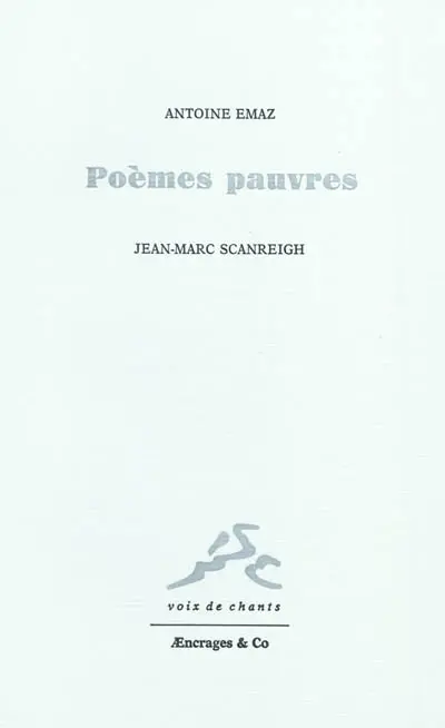 Poèmes pauvres