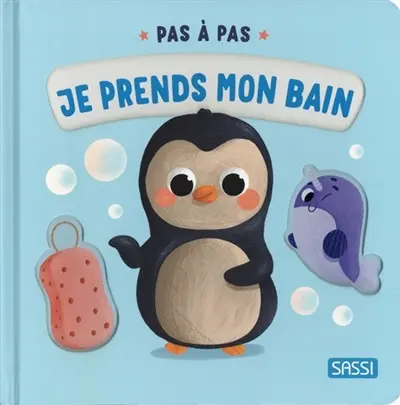 Pas à pas. Je prends mon bain