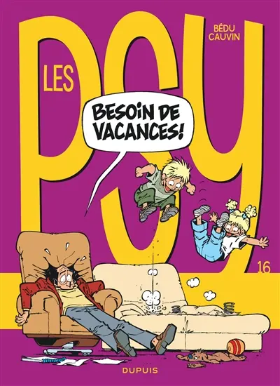 Les psy. Vol. 16. Besoin de vacances !