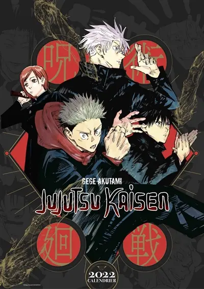 Jujutsu kaisen : calendrier 2022