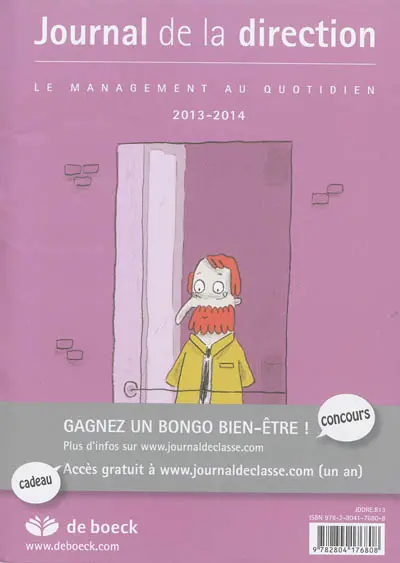 Journal de la direction 2013-2014 : le management au quotidien
