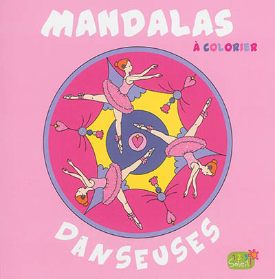 Mandalas à colorier : danseuses