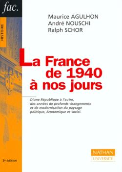 La France de 1940 à nos jours