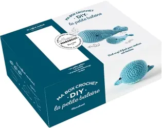 Ma box crochet DIY : la petite baleine : tout ce qu'il faut pour réaliser son doudou