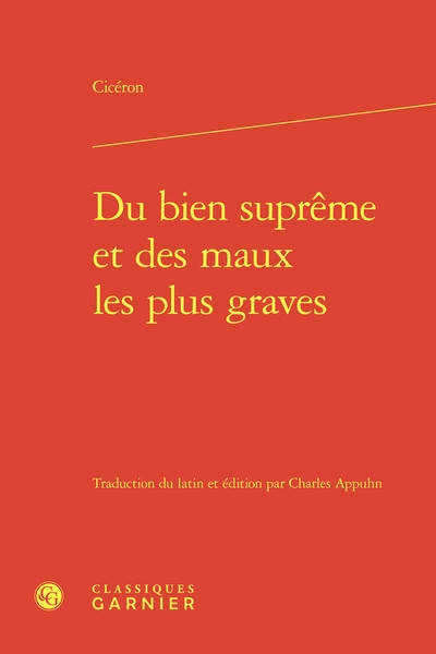 Du bien suprême et des maux les plus graves