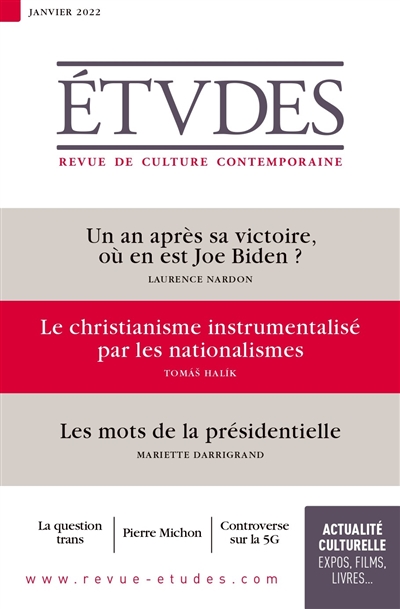 etudes, n° 4289