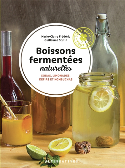 Boissons fermentées naturelles : sodas, limonades, kéfirs et kombuchas