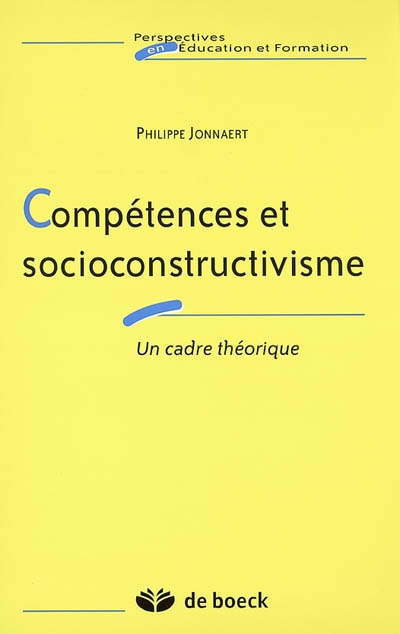 Compétences et socioconstructivisme : un cadre théorique