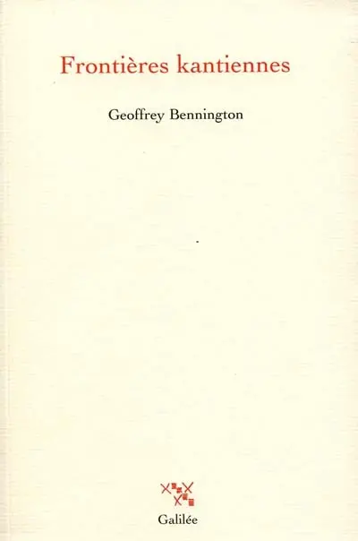 Frontières kantiennes