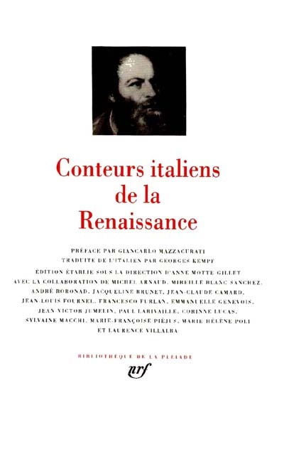 Conteurs italiens de la Renaissance