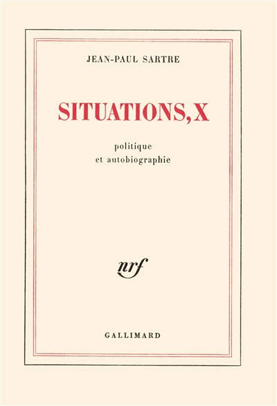 Situations. Vol. 8. Autour de 1968