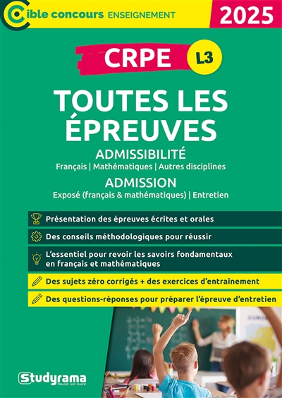 CRPE toutes les épreuves :...