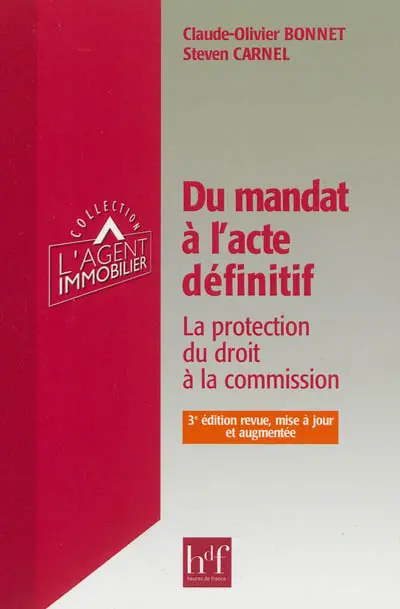 Du mandat à l'acte définitif : la protection du droit à la commission