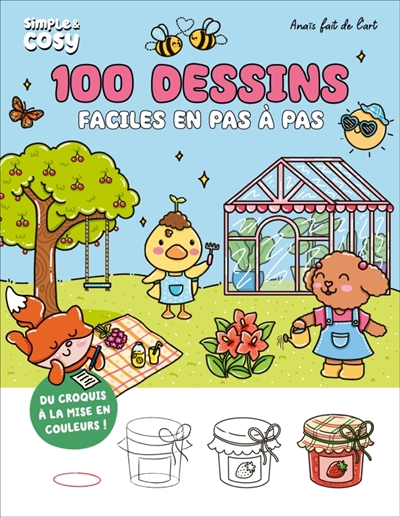 100 dessins faciles en pas...