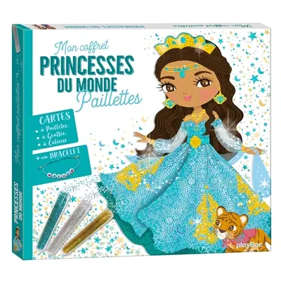 Mon coffret paillettes : princesses du monde