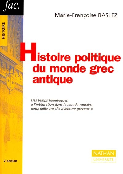 Histoire politique du monde grec antique