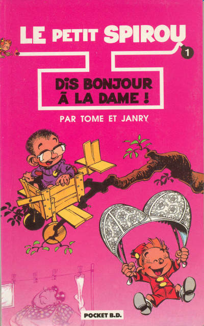 Le petit Spirou 1 Dis bonjour à la dame!