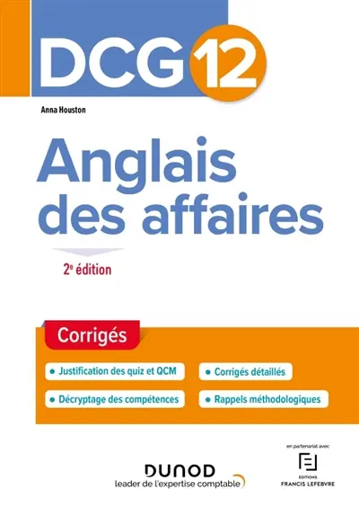 DCG 12, anglais des affaires : corrigés