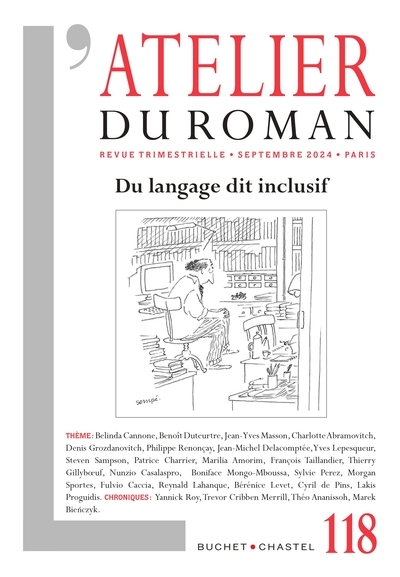 Atelier du roman (L'), n°...