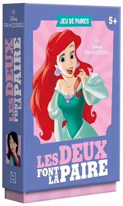 Disney princesses : les deux font la paire : jeu de paires
