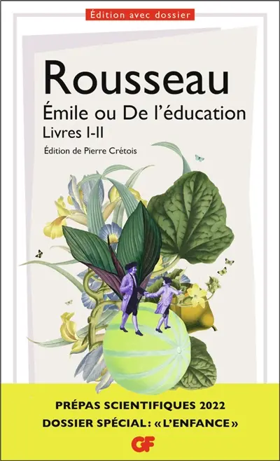 Emile ou De l'éducation : livres I-II