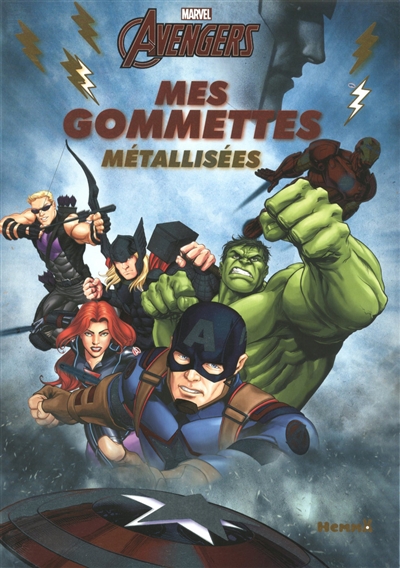 Avengers : mes gommettes métallisées
