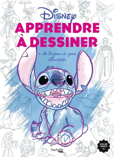 Apprendre à dessiner : + de 60 pas-à-pas illustrés