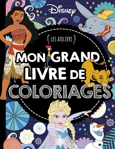 Mon grand livre de coloriages