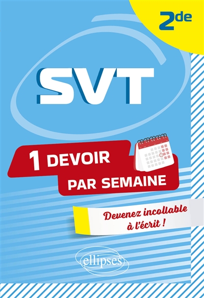 SVT 2de : devenir incollable à l'écrit