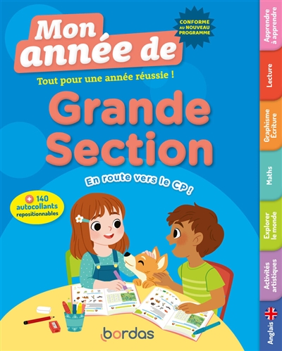 Mon année de grande section...