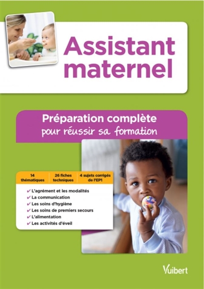 Assistant maternel : préparation complète pour réussir sa formation
