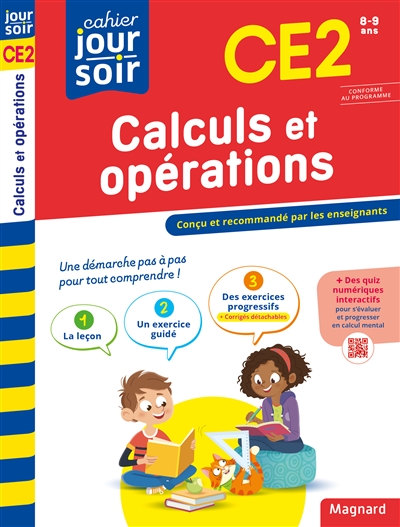 Calculs et opérations CE2, 8-9 ans : conforme au programme