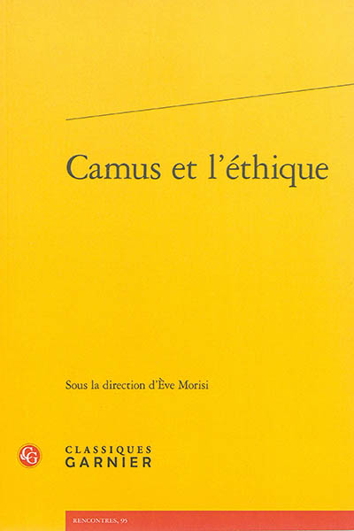 Camus et l'éthique