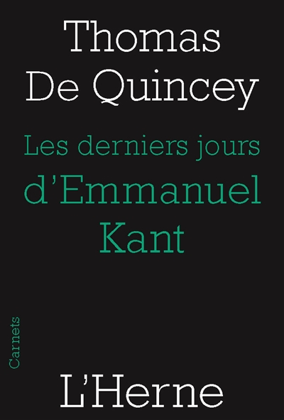 Les derniers jours d'Emmanuel Kant