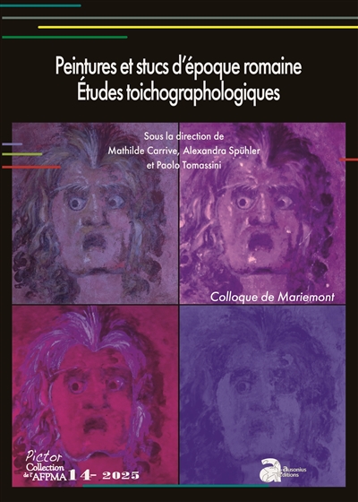 Peintures et stucs d'époque romaine : études toichographologiques : actes du 34e colloque de l'AFPMA, Mariemont, 24 et 25 novembre 2023
