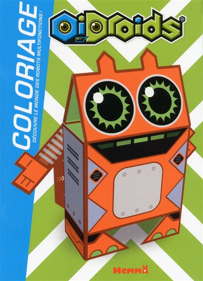 OiDroids : coloriage : découvre le monde des robots multifonctions !
