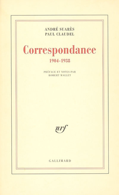 Correspondance : 1904 - 1938