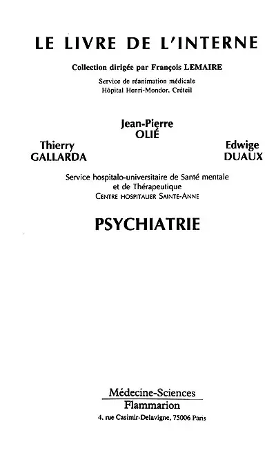 Psychiatrie