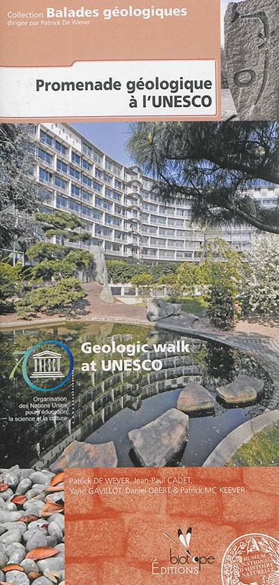 promenade géologique à l'unesco. geologic walk at unesco