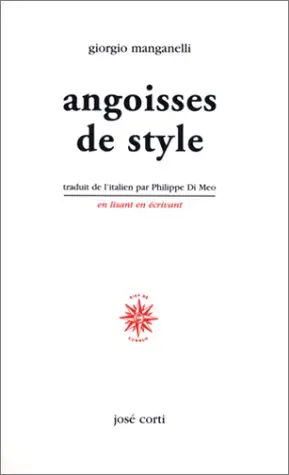 Angoisses de style