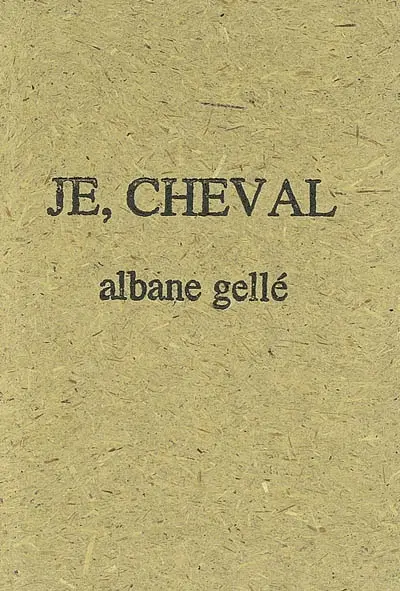 Je, cheval
