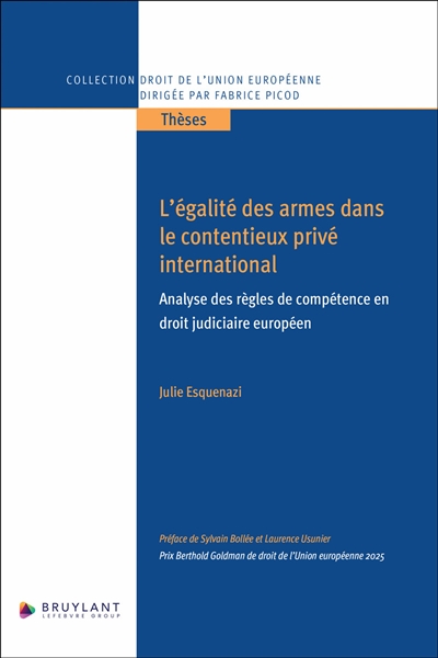 L'égalité des armes dans le...
