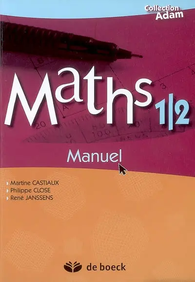 Maths 1-2 : manuel