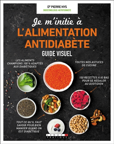 Je m'initie à l'alimentation antidiabète : guide visuel