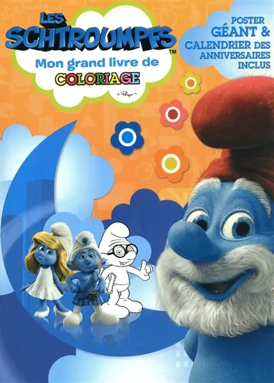 Les Schtroumpfs : coloriage