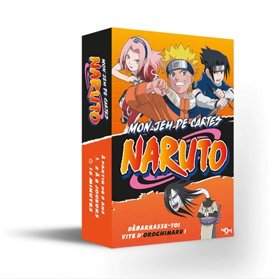 Naruto : mon jeu de cartes : débarrasse-toi vite d'Orochimaru !