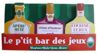 Le p'tit bar des jeux : blagues, quiz, jeux divers